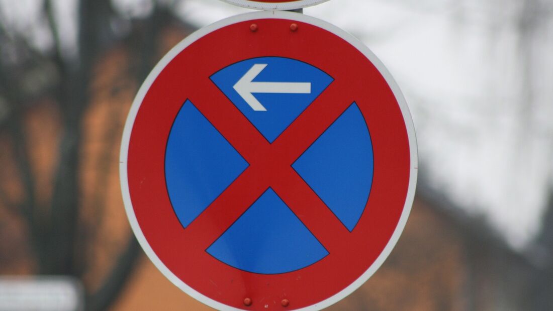 
Halterverbotsschilder können auch kurzfristig aufgestellt werden
