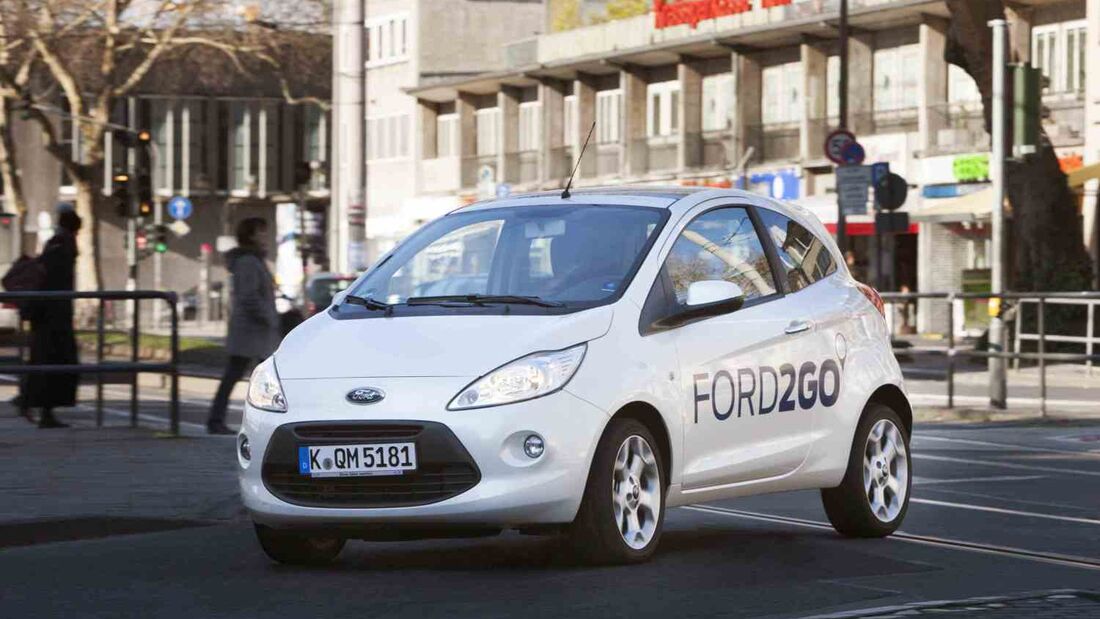 &quot;FORD2GO&quot;: Ford knftig erster Hersteller mit bundesweitem Carsharing-Angebot