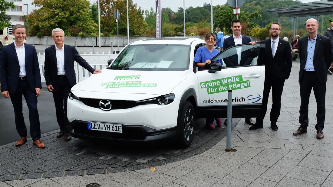 30 Mazda MX-30 für Pflegdienst
