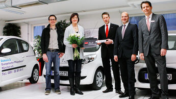 ALD übergibt 28 Citroën C1 an den Evangelischen Pflegedienst München