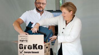 Angela Merkel, Martin Schulz, Sondierung, Große Koalition, GroKo