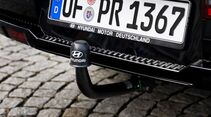 Anhängerkupplung am Hyundai Santa Fe Hybrid mit deutschem Kennzeichen