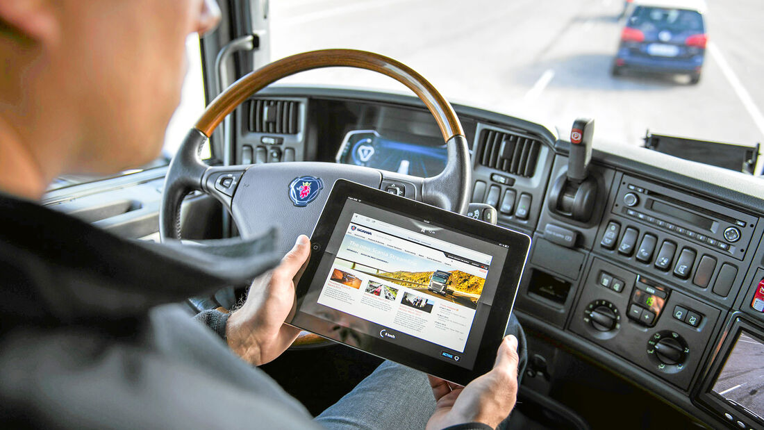 Assistenzsysteme der Zukunft, Cockpit, Ipad