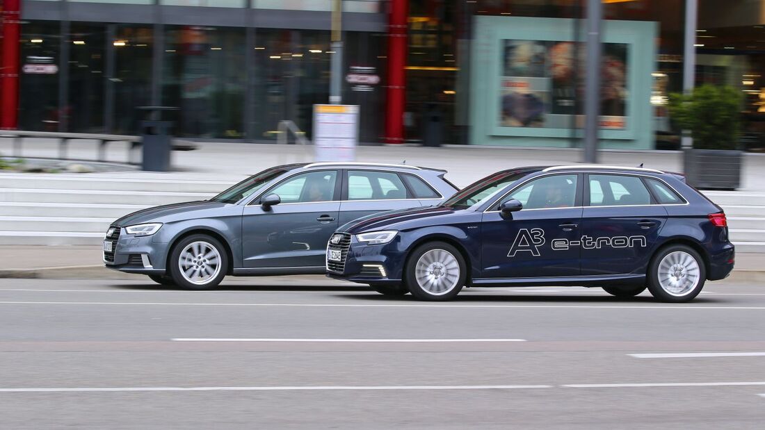 Audi A3 Sportback E-tron und 1.5 TFSI COD