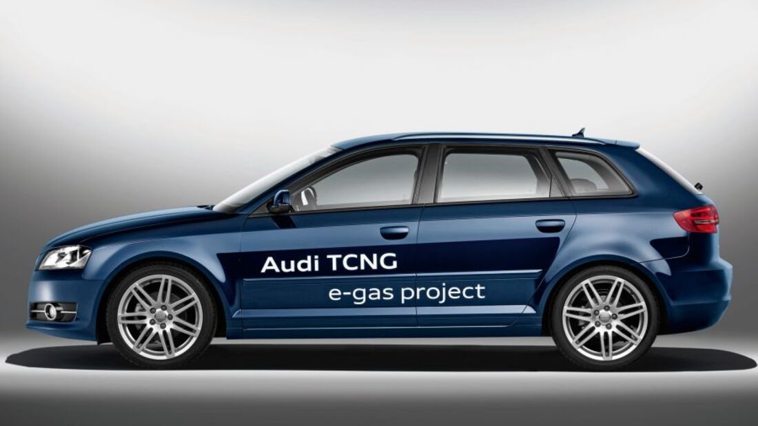 Audi A3 TCNG e-gas project