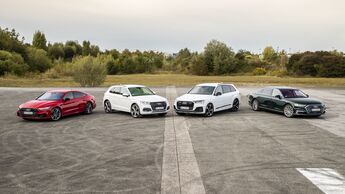 Audi Modellpalette
