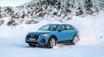 Audi Q3 2019, Schnee, Winter, Allrad