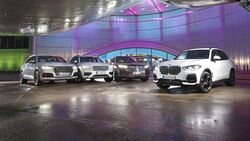 Audi Q7 2015, BMW X5 2018, Volvo XC90 2015, VW Touareg 2019