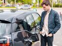 Auto laden, ladestation, elektroauto