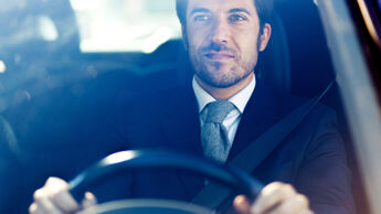 Autofahrer, fahrend, 