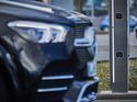 Autoscanner von autosecure erfasst Fahrzeuge bei der Einfahrt zur digitalen Schadenprüfung.