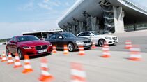 BMW 320d, Jaguar XE 20d, Mercedes C250d