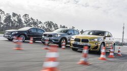 BMW X2 2018 Mercedes GLA 2018 Volvo XC 40 2018
