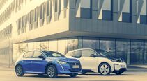 BMW i3 gegen Peugeot e-208