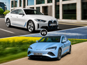 BYD Seal und BMW i4 im Vergleich: Die beiden Elektro-Limousinen treten als chinesischer und deutscher Wettbewerber gegeneinander an.