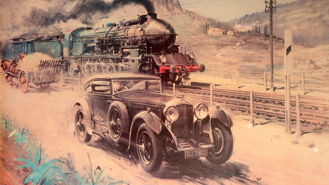 Bentley Blue Train