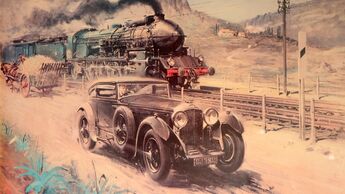 Bentley Blue Train