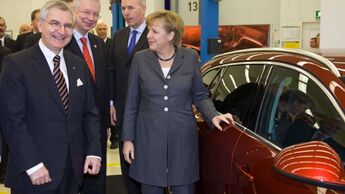 Bundeskanzlerin besucht Rüsselsheim