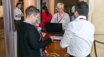 Check-in im Hotel