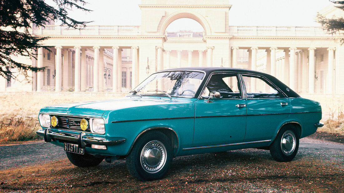 Chrysler Simca 160, Topmodell, Vinyldach, grau