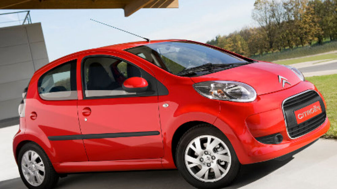 Citroën C1 mit neuem Gesicht