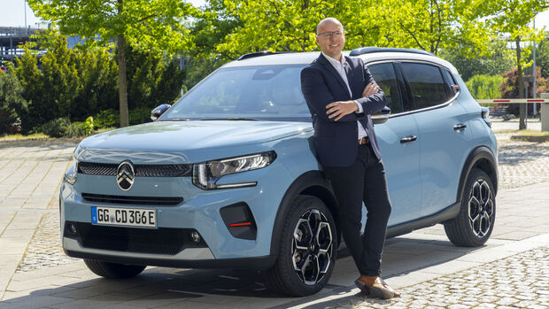 Citroën-Chef Thomas Goldboom über ë-C3