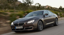 Das BMW 6er Gran Coupé von vorne
