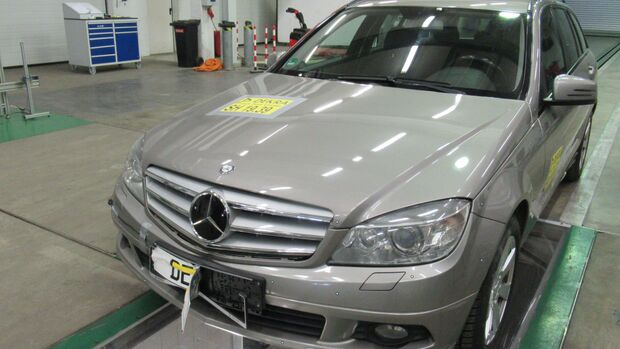 Dekra Crashtest 2019, Mercedes C-Klasse, Anhängekupplung