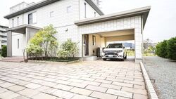 Dendo Haus, Tokio, V2H, V2G, Vehicle to Grid, Vehicle to Home, Mitsubishi, Outlander Plug-in Hybrid, Kabel, Ladestation
