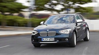 Der BMW 116d von vorne
