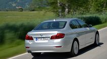 Der BMW 5er von hinten
