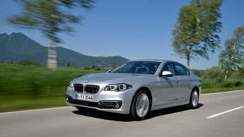 Der BMW 5er von vorne