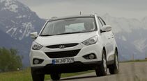 Der Hyundai ix35 von vorne