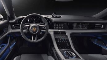 Der Innenraum des Porsche Taycan