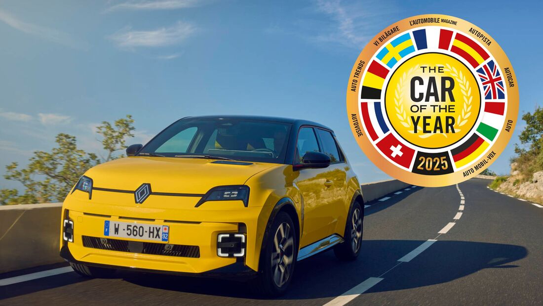 Der Renault 5 gewinnt „Car Of The Year 2025“ 