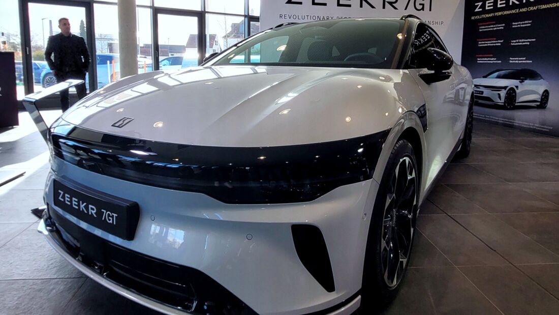 Deutschland-Premiere des Zeekr 7GT