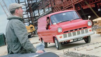 Die Transporter-Ikone Ford Transit feiert sein 60-jähriges Jubiläum.