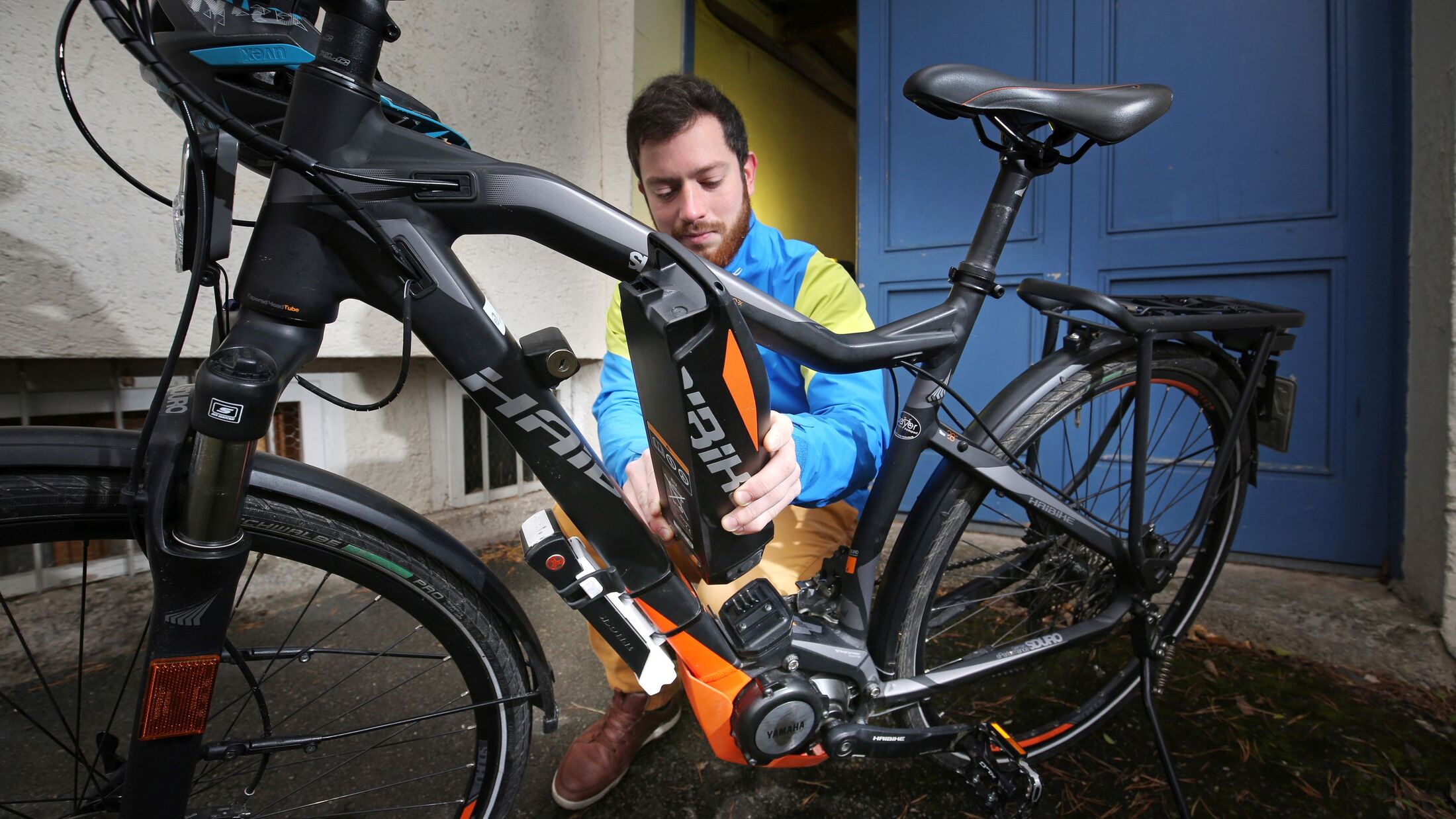 e bike haibike trekking 7 E-Bike Generalüberholt aus zweiter Hand E-Bike – H&B Exclusive Bergamont E-Horizon 7 Ordnerfarbe:hellblau The Bosch Performance Line Cube Cross Hybrid Pro