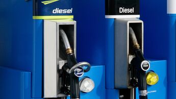Diesel Zapfsäule Tankstelle