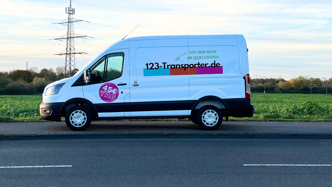 Digitale Mobilitätslösung für Transporter-Sharing: Das Start-up 123-Transporter bietet eine Plattform für das flexible Mieten von Transportern.