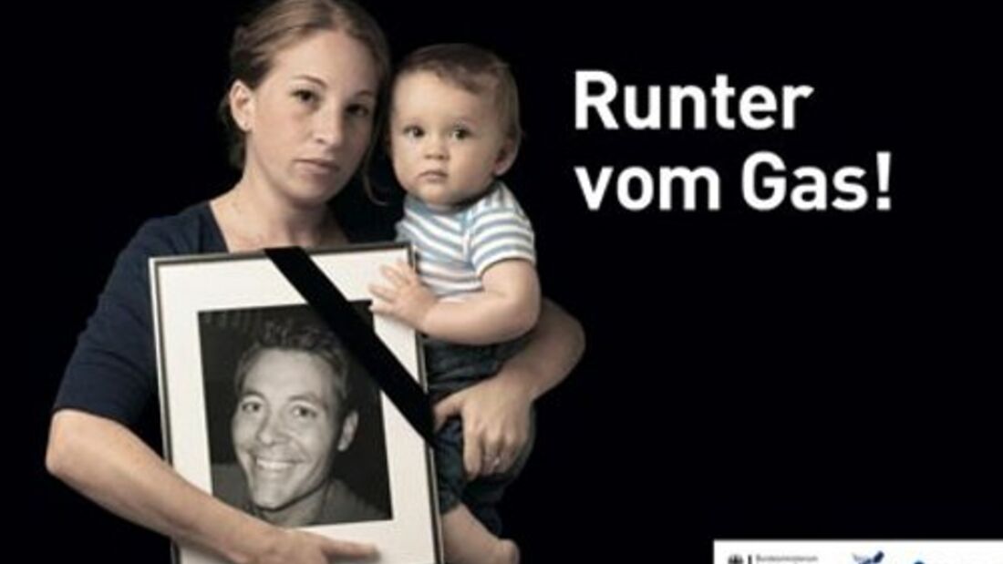 Drastische Motive sollen Verkehrssicherheit erhöhen