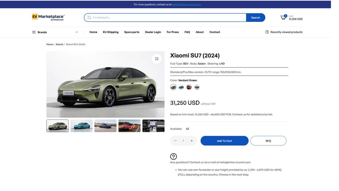 EV Marketplace 2025