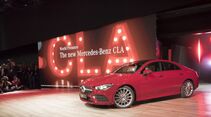 Eher konservativ geht Mercedes ins Messe-Rennen, nutzt die CES ganz klassisch für die Premiere des neuen CLA.