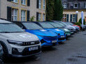 Elektroautos und Firmenwagen beim firmenauto test drive 2026 in Heiligenhaus, wo Fuhrparkmanager neue Modelle verschiedener Hersteller testen.