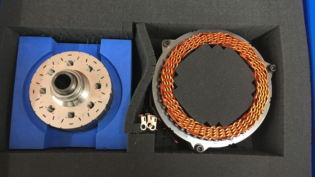 Elektromotor Bestandteile