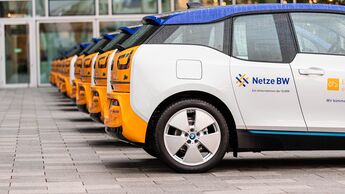 EnBW, Flotte, Fuhrpark, E-Autos, Elektroautos, BMW i3