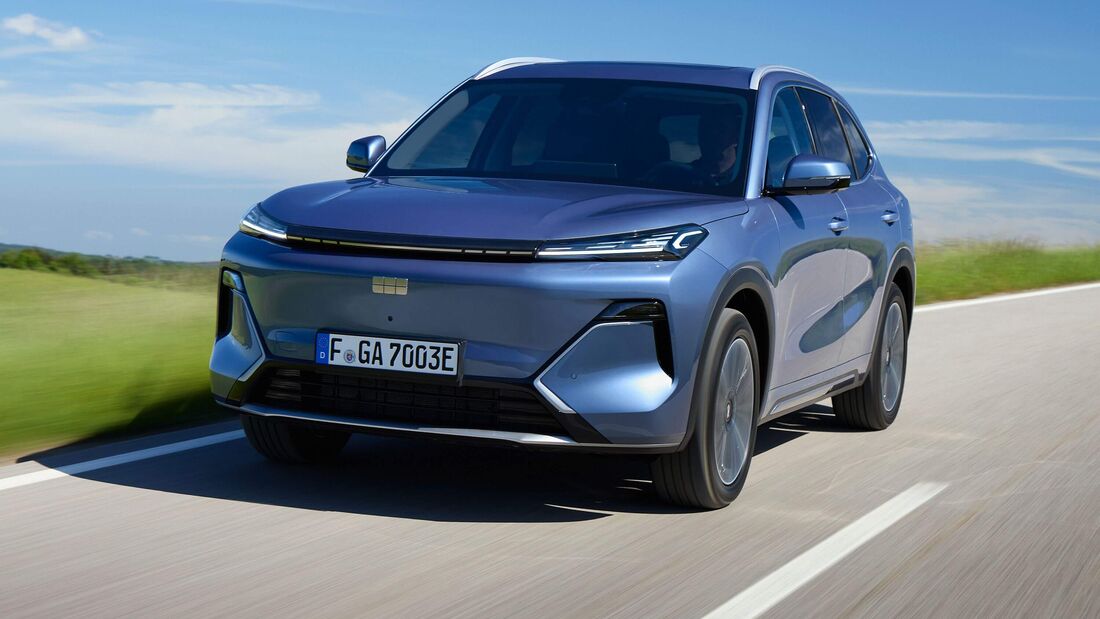 Erste Fahrvorstellung des Geely Starray EM-i, dem SUV mit Plug-in-Hybrid.