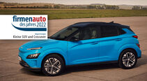 Fadj 2022 kleine SUV Importsieger, Hyundai Kona, Firmenauto des Jahres