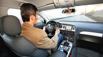 Fahrer einweisen