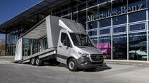 Fahrzeugtransport auf Mercedes-Benz Sprinter Basis, dritte Generation VS30 – im Bild: Algema (Die Mercedes-Benz AG und ihre verbundenen Unternehmen übernehmen keinerlei Haftung oder Garantie für die Inhalte, die ausschließlich vom Aufbauhersteller/Be